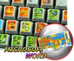 Microsoft Word Keyboard Sticker