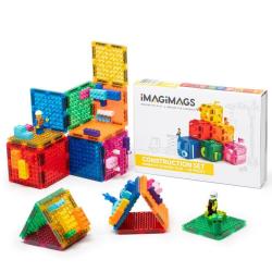 18 Piece Construction Magnetic Building Tiles Set