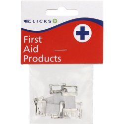 Clicks First Aid Bandage Clips 5 Pack