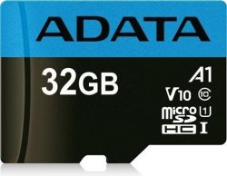 Adata AUSDH32GUICL10A1-RA1 Premier 32GB Micro Sdhc Memory Card With Sd Adapter