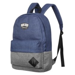 Volkano 2D 15.6 Laptop Backpack - Navy grey