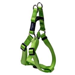 Rogz Utility Reflective Step-in Harness - Snake Medium Lime Green