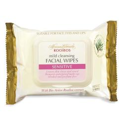 Rooibos Mild Cleansing Facial Wipes Sensitive 25'S