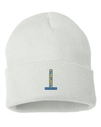 Scratch Post Custom Personalized Embroidery Embroidered Beanie
