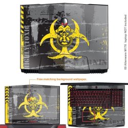 Matte Protective Decal Skin Sticker Finish For Alienware M17x With 17.3in Screen View Identify Image For Correct Model Case Cover _09-m17x-260