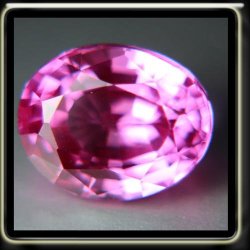 5.54CT Intense Pink Madacascan Sapphire Vvs Flawlessly Fancy Polished Modern Oval Gem