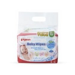 Pigeon - Baby Wipes 82's With Chamomile 3-in-1 Refill Pack