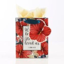 He First Loved Us Gift Bag 1 John 4:19 Extra Small
