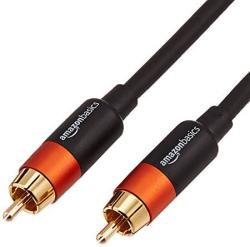 AmazonBasics Digital Audio Coaxial Cable - 4 Feet