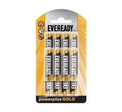 Eveready Power Plus Gold Aa Batteries 12-PACK