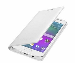 Samsung Galaxy A3 Flip Cover - White