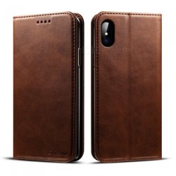 Retro Leather Case Flip Wallet Phone Cover For Iphone X Case With Photo Frame Card Holder