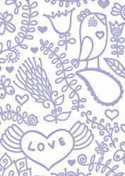Fresh & Fun - Smooch 5X7 - Embossing Folder By Couture Creations