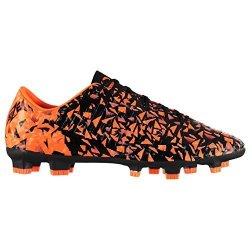 Sondico Mens Blaze Fg Football Boots Black orange 10 45