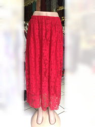 Lace Long Skirt 2 Colors Available Sizes 32 - 42