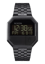 Nixon Re-run Unisex Watch - All Black