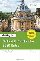 Getting Into Oxford & Cambridge 2020 Entry - Mat Carmody Paperback