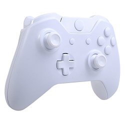Extremerate Matte Solid White Full Housing Shell Case With Buttons Free Tools For Microsoft Xbox One Controller
