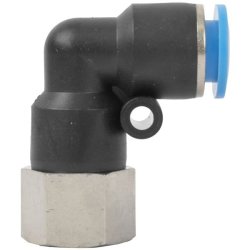 Aircraft - Pu Hose Fitting Elbow 10MM-3 8 F - 2 Pack