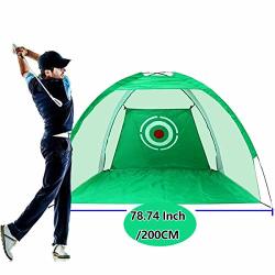Qdreclod Golf Net For Backyard Driving Indoor Outdoor Golf Hitting Nets Golf Practice Net With Golf Training Aid 78.74 Inch X 46 Inch X 50.78 Inch