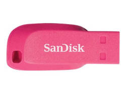 SanDisk Cruzer Blade - Usb Flash Drive - 8 Gb - Electric Pink