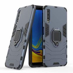 Galaxy A7 2018 Case Dwaybox Ring Holder Iron Man Design 2 In 1 Hybrid Heavy Duty Armor Hard Back Case Cover For Samsung Galaxy