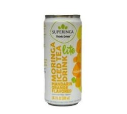Moringa Iced Tea Drink: Mandarin Orange Flavoured Lite - Case 24 X 300ML Cans