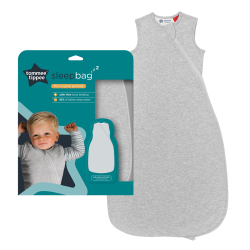 Tommee Tippee Baby Sleep Bag The Original Grobag 18-36M 0.2 Tog Sky Grey Marl