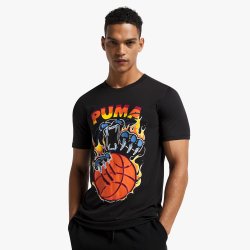 Puma Men&apos S Tsa Black T-Shirt