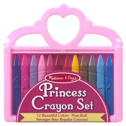 4AKID Melissa-doug-princess-crayon-set