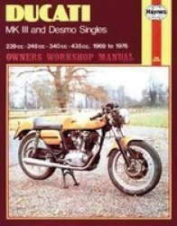 Ducati Mk III & Desmo Singles '69-'76 Haynes Owners Workshop Manuals