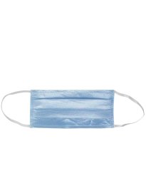 2PLY Satin Face Mask Pack Of 5 - Blue - Blue One Size