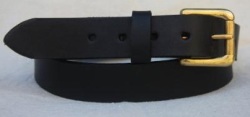 Top Quality Genuine Cowhide Bridle Leather Belt With Solid Brass Buckle - Will Last You A Lifetime