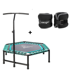Best Combo Hex Rebounder MINI Trampoline With Ankle Or Wrist 1KG Ea.