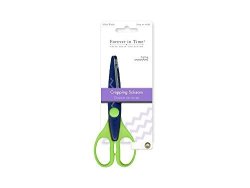 Forever In Time ST170H Cropping Scissors Metal Blade 6.5IN Zigzag
