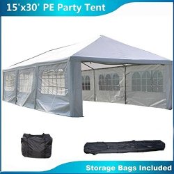 WPIC 15'X30' Wedding Party Tent Gazebo Canopy Shelter White - By Delta Canopies