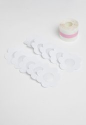 Clear Boob Tape Matching 5 Pair Nipple Pastie Set - Clear