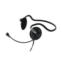 Gear Head Behind The Neck Stereo Headset With Microphone Universal Connectors AU2200BN