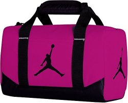 Nike Air Jordan Insulated Duffle Pro Training Day Fuel Pack Sport Lunch Tote Cooler Bag Hyper Pink Rush Black
