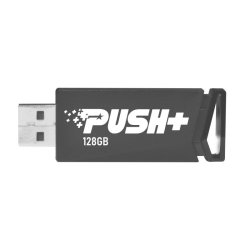 Push+ 128GB USB3.2 Flash Drive Grey