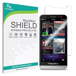 Screen Protector Compatible With Blackberry Z30 Screen Protector By Rinogear Active Protection Flexible HD Invisible Clear Shield Anti-bubble
