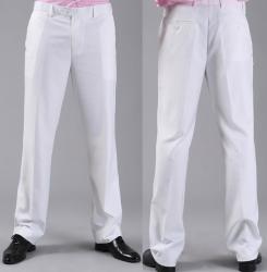 Mrpick Formal Wedding Men Suit Pants - White 38
