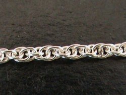 45 Cm Long Solid Sterling Silver Chain