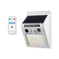 Eurolux Solar Motion Sensor Wall Light White 2W