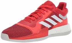 Adidas Men's Marquee Boost Low Active Red white scarlet 8.5 M Us