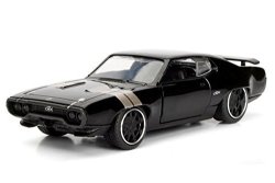 Jadatoizu Jada Toys 1 32 Fast & Furious 8 -dom's Plymouth GTX Black Movie Fast And The Furious Ice Break