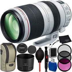 Canon Ef 100-400MM F 4.5-5.6L Is II Usm Lens Bundle With Manufacturer Accessories & Accessory Kit Fo