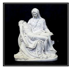 11CM Michelangelo's Pieta - Miniature Marble Statue