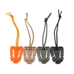 IPRee Elastic String Clip Molle Attaching Clamp Retaining Clip Money Clip-on Buckle Outdoor Camping
