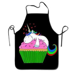 Unicorn Cupcake Chef Kitchen Cooking And Baking Bib Apron